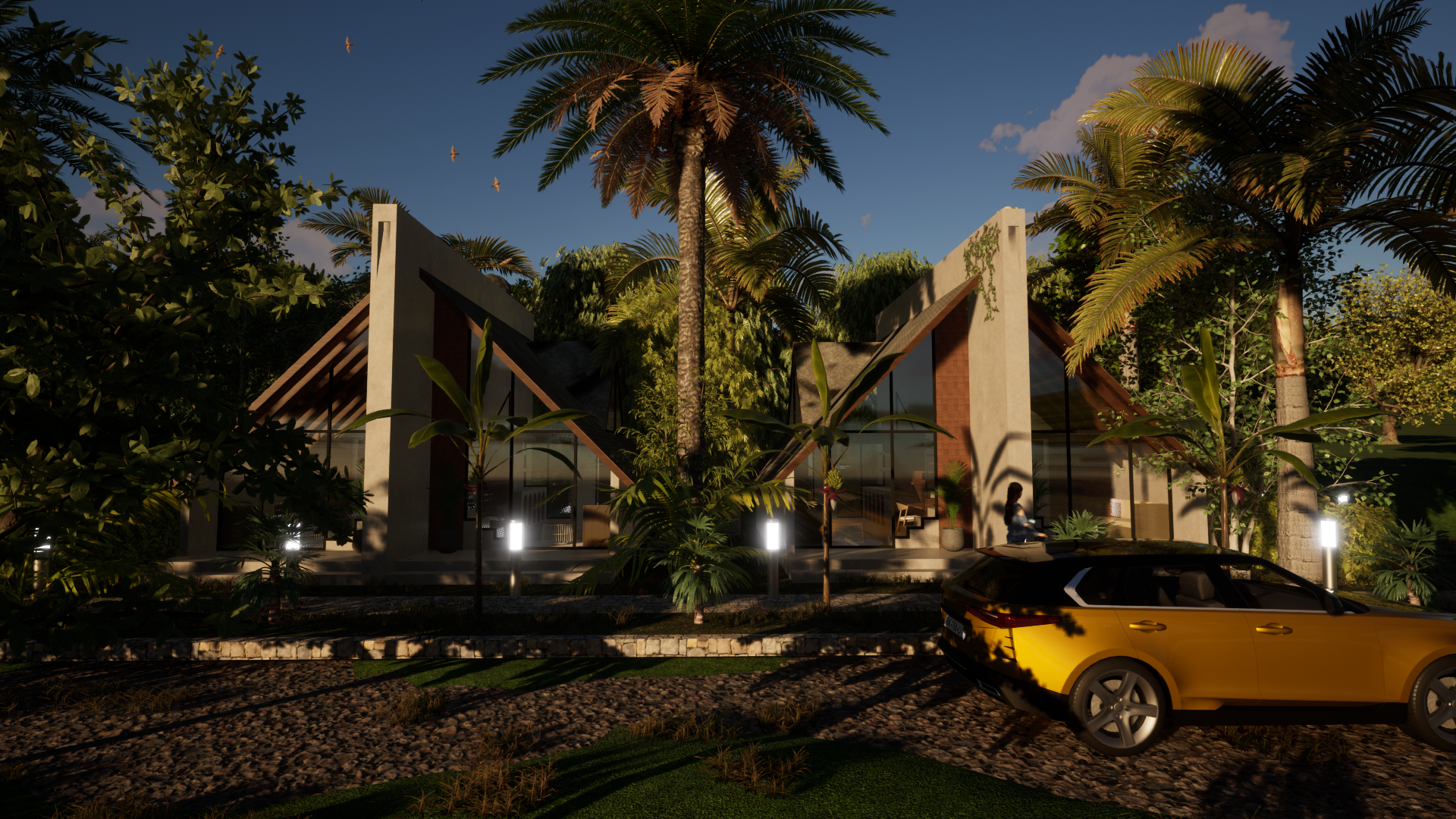 Tiny Houses — fachada principal
