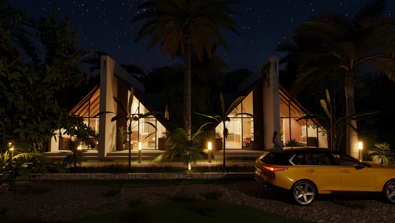 Tiny Houses de noche